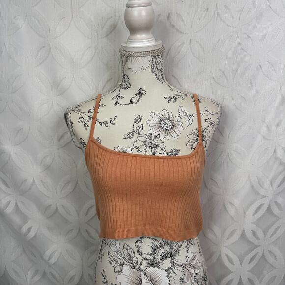 Free People Intimately Crop Knit Tank Top Size S - Picture 6 of 6